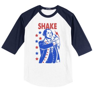 Shake And Bake Benjamin Franklin Baseball Sleeve Shirt