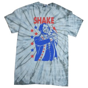 Shake And Bake Benjamin Franklin Tie-Dye T-Shirt