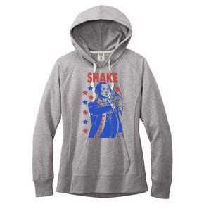 Shake And Bake Benjamin Franklin Women's Fleece Hoodie