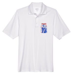 Shake And Bake Benjamin Franklin Men's Origin Performance Pique Polo