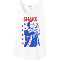 Shake And Bake Benjamin Franklin Ladies Essential Tank