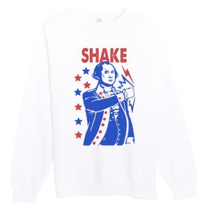 Shake And Bake Benjamin Franklin Premium Crewneck Sweatshirt