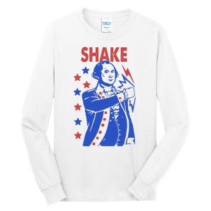 Shake And Bake Benjamin Franklin Tall Long Sleeve T-Shirt