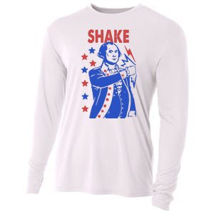 Shake And Bake Benjamin Franklin Cooling Performance Long Sleeve Crew