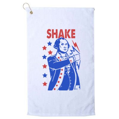 Shake And Bake Benjamin Franklin Platinum Collection Golf Towel