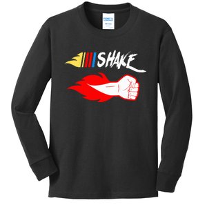 Shake And Bake Shake Kids Long Sleeve Shirt