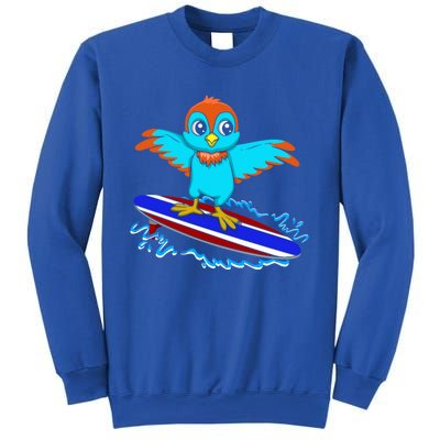 Surfing Animal Bird Lover Ornithology Bird Whisperer Gift Sweatshirt