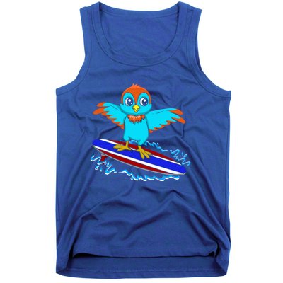 Surfing Animal Bird Lover Ornithology Bird Whisperer Gift Tank Top