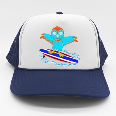 Surfing Animal Bird Lover Ornithology Bird Whisperer Gift Trucker Hat