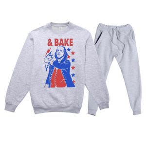 Shake And Bake Benjamin Franklin Premium Crewneck Sweatsuit Set