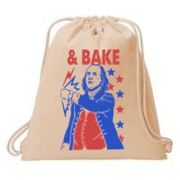 Shake And Bake Benjamin Franklin Drawstring Bag