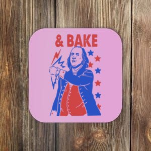 Shake And Bake Benjamin Franklin Coaster