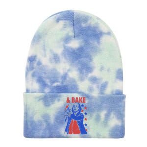 Shake And Bake Benjamin Franklin Tie Dye 12in Knit Beanie