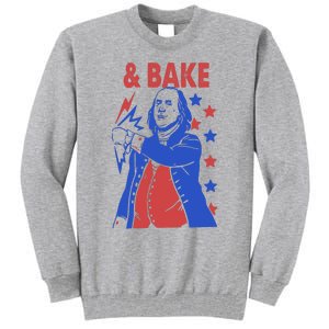 Shake And Bake Benjamin Franklin Tall Sweatshirt