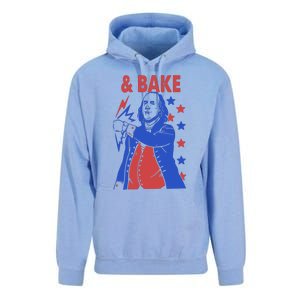 Shake And Bake Benjamin Franklin Unisex Surf Hoodie