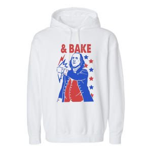 Shake And Bake Benjamin Franklin Garment-Dyed Fleece Hoodie