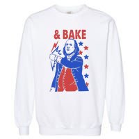 Shake And Bake Benjamin Franklin Garment-Dyed Sweatshirt