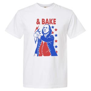 Shake And Bake Benjamin Franklin Garment-Dyed Heavyweight T-Shirt