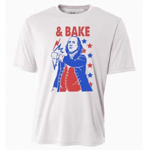 Shake And Bake Benjamin Franklin Cooling Performance Crew T-Shirt