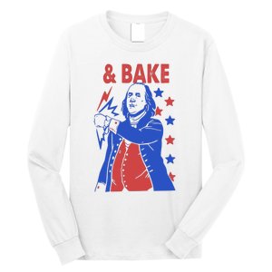 Shake And Bake Benjamin Franklin Long Sleeve Shirt