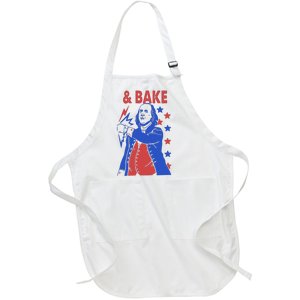 Shake And Bake Benjamin Franklin Full-Length Apron With Pockets