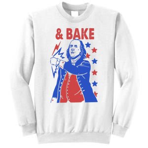 Shake And Bake Benjamin Franklin Sweatshirt