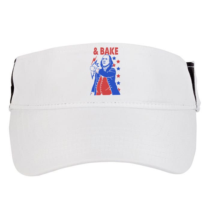 Shake And Bake Benjamin Franklin Adult Drive Performance Visor