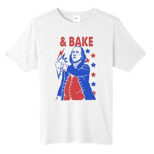 Shake And Bake Benjamin Franklin Tall Fusion ChromaSoft Performance T-Shirt