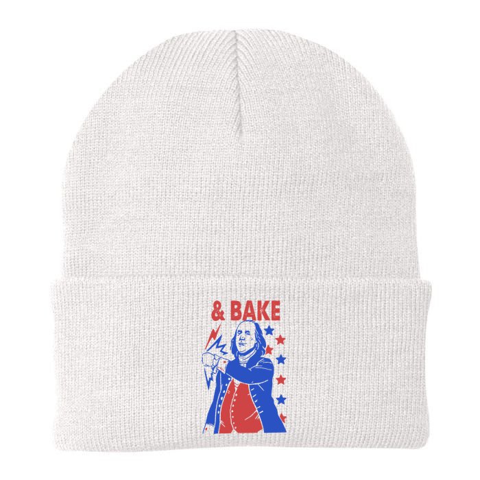 Shake And Bake Benjamin Franklin Knit Cap Winter Beanie