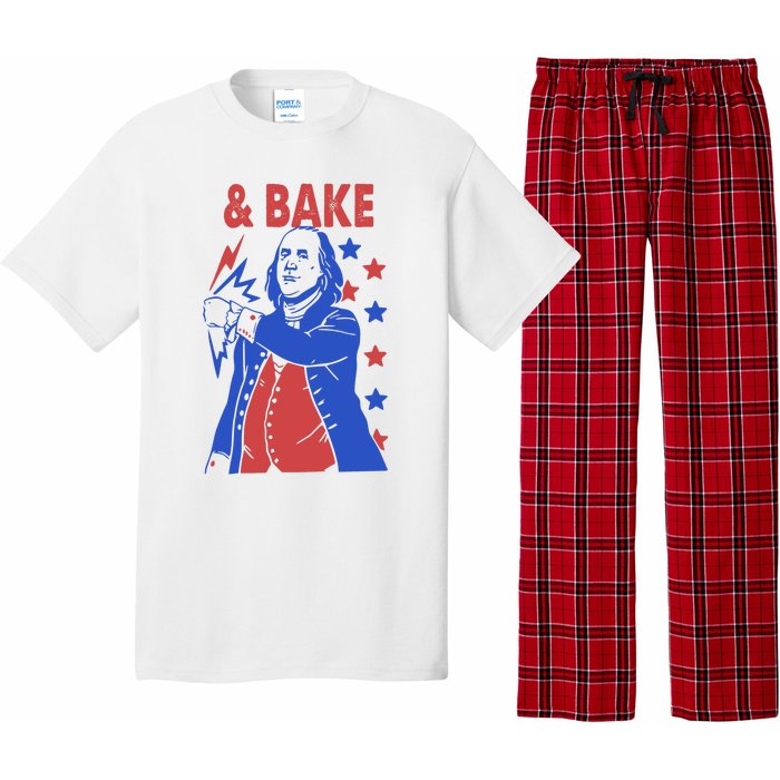 Shake And Bake Benjamin Franklin Pajama Set