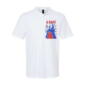 Shake And Bake Benjamin Franklin Softstyle Adult Sport Polo