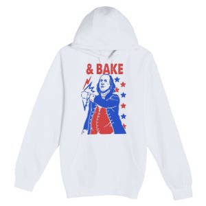 Shake And Bake Benjamin Franklin Premium Pullover Hoodie