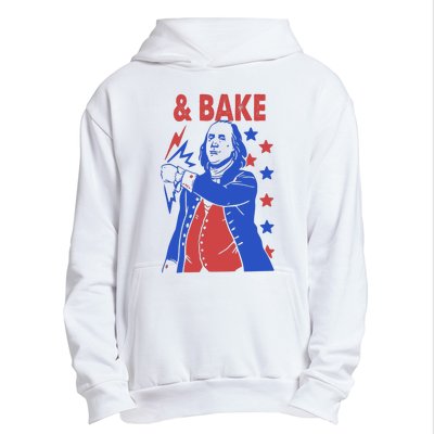 Shake And Bake Benjamin Franklin Urban Pullover Hoodie