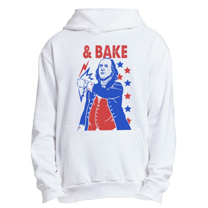 Shake And Bake Benjamin Franklin Urban Pullover Hoodie