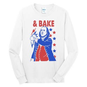 Shake And Bake Benjamin Franklin Tall Long Sleeve T-Shirt