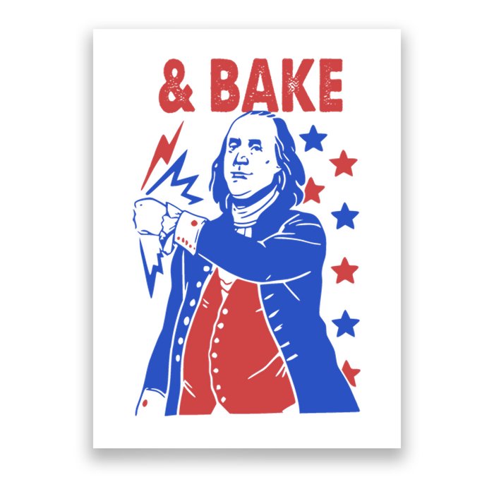 Shake And Bake Benjamin Franklin Poster