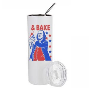 Shake And Bake Benjamin Franklin Stainless Steel Tumbler