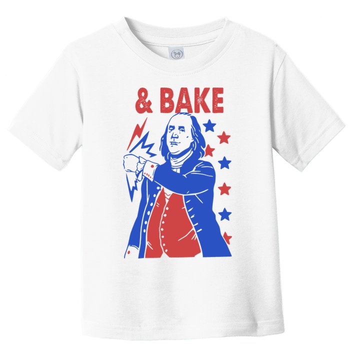 Shake And Bake Benjamin Franklin Toddler T-Shirt