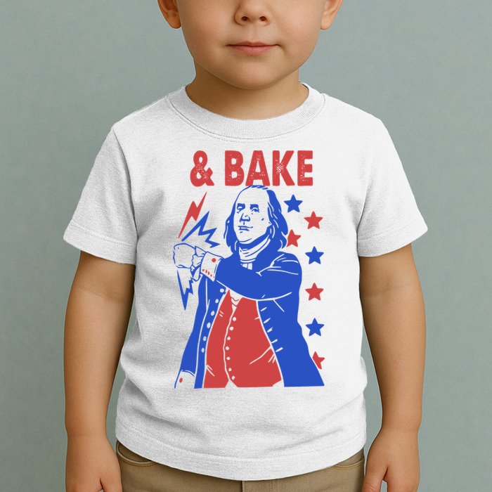 Shake And Bake Benjamin Franklin Toddler T-Shirt