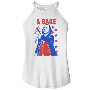 Shake And Bake Benjamin Franklin Women's Perfect Tri Rocker Tank