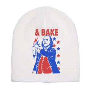 Shake And Bake Benjamin Franklin Short Acrylic Beanie