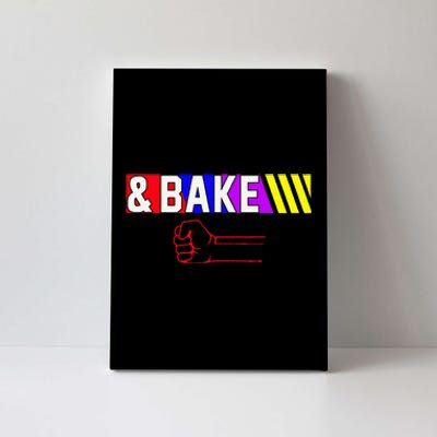 Shake And Bake Funny Family Matching Lover Dad Daughter Canvas