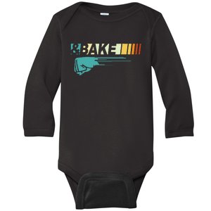 Shake And Bake Funny Race Parody Sayings Baby Long Sleeve Bodysuit