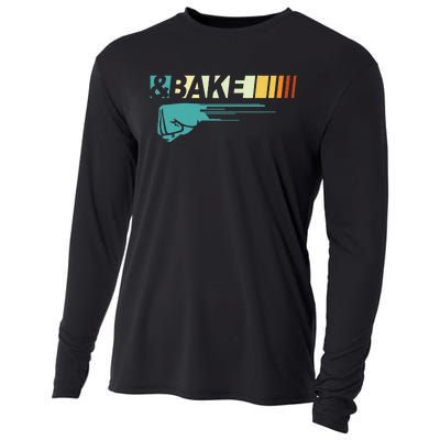 Shake And Bake Funny Race Parody Sayings Cooling Performance Long Sleeve Crew