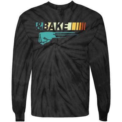 Shake And Bake Funny Race Parody Sayings Tie-Dye Long Sleeve Shirt