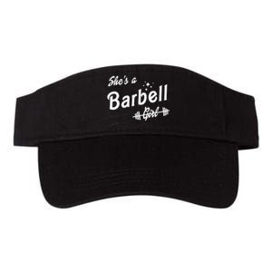 Shes A Barbell Valucap Bio-Washed Visor