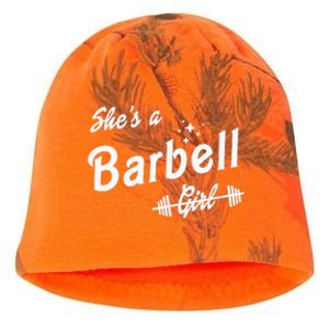 Shes A Barbell Kati - Camo Knit Beanie