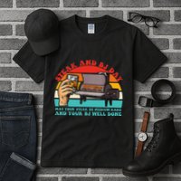 Steak And Bj Day Funny Retro Tall T-Shirt
