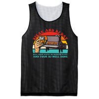 Steak And Bj Day Funny Retro Mesh Reversible Basketball Jersey Tank