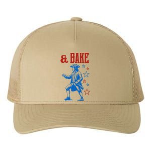 Shake And Bake 4th Of July Couple Matching Yupoong Adult 5-Panel Trucker Hat